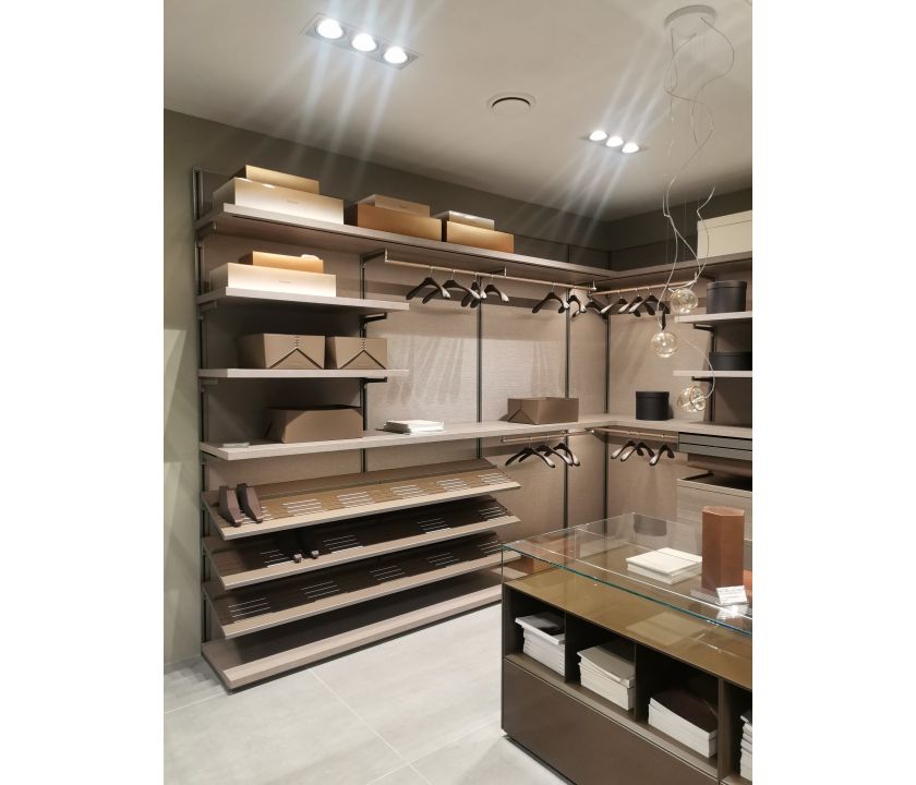 Гардеробная система Dress Bold, Перегородки Spazio Soho, Остров Altair