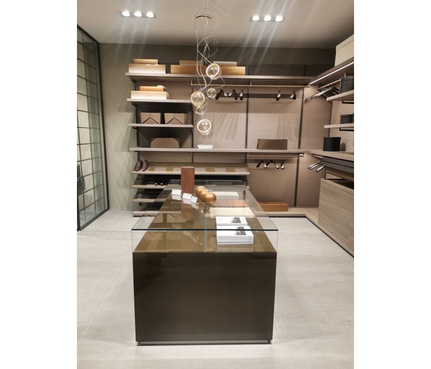 Гардеробная система Dress Bold, Перегородки Spazio Soho, Остров Altair