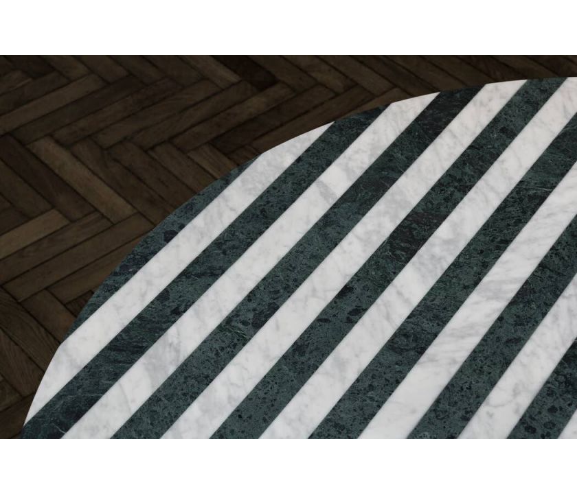 Стол Tobi-Ishi Полосатый мрамор