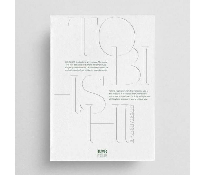 Стол Tobi-Ishi Полосатый мрамор