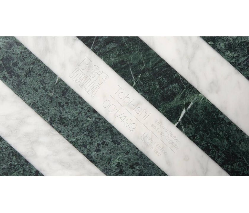 Стол Tobi-Ishi Полосатый мрамор