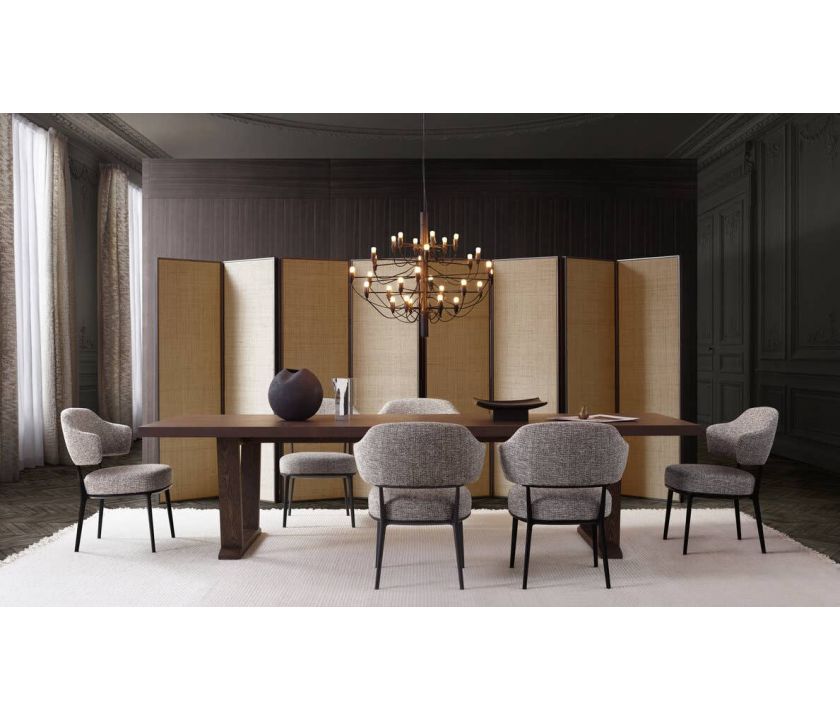 Стулья, кресло, пуф и столы серия Caratos