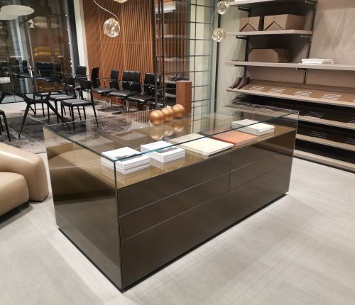 Гардеробная система Dress Bold, Перегородки Spazio Soho, Остров Altair