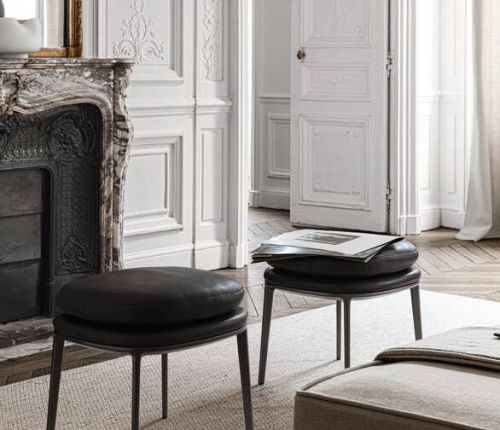 Стулья, кресло, пуф и столы серия Caratos