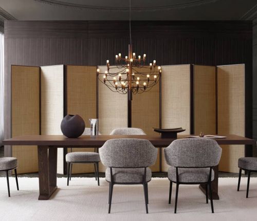 Стулья, кресло, пуф и столы серия Caratos